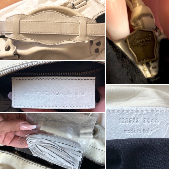 SOLD ✅BALENCIAGA Twiggy Cream City Bag - Picture 3 of 8